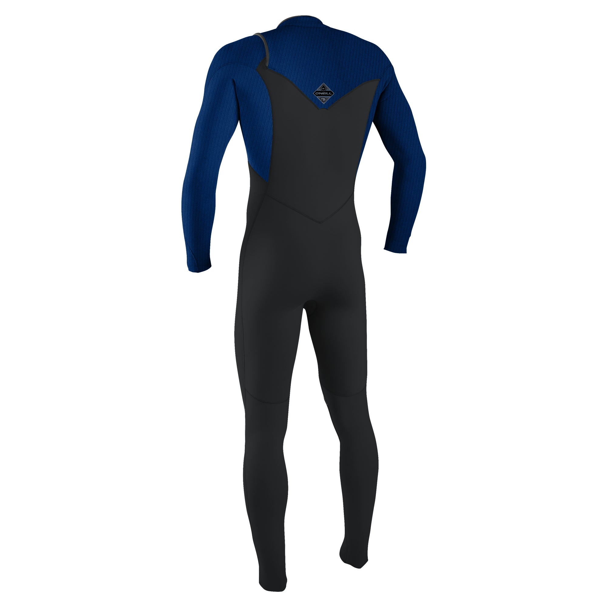 O'NEILL COMBINAISON HYPERFREAK 3/2mm+ CHEST ZIP Tempered steel/twilight blue