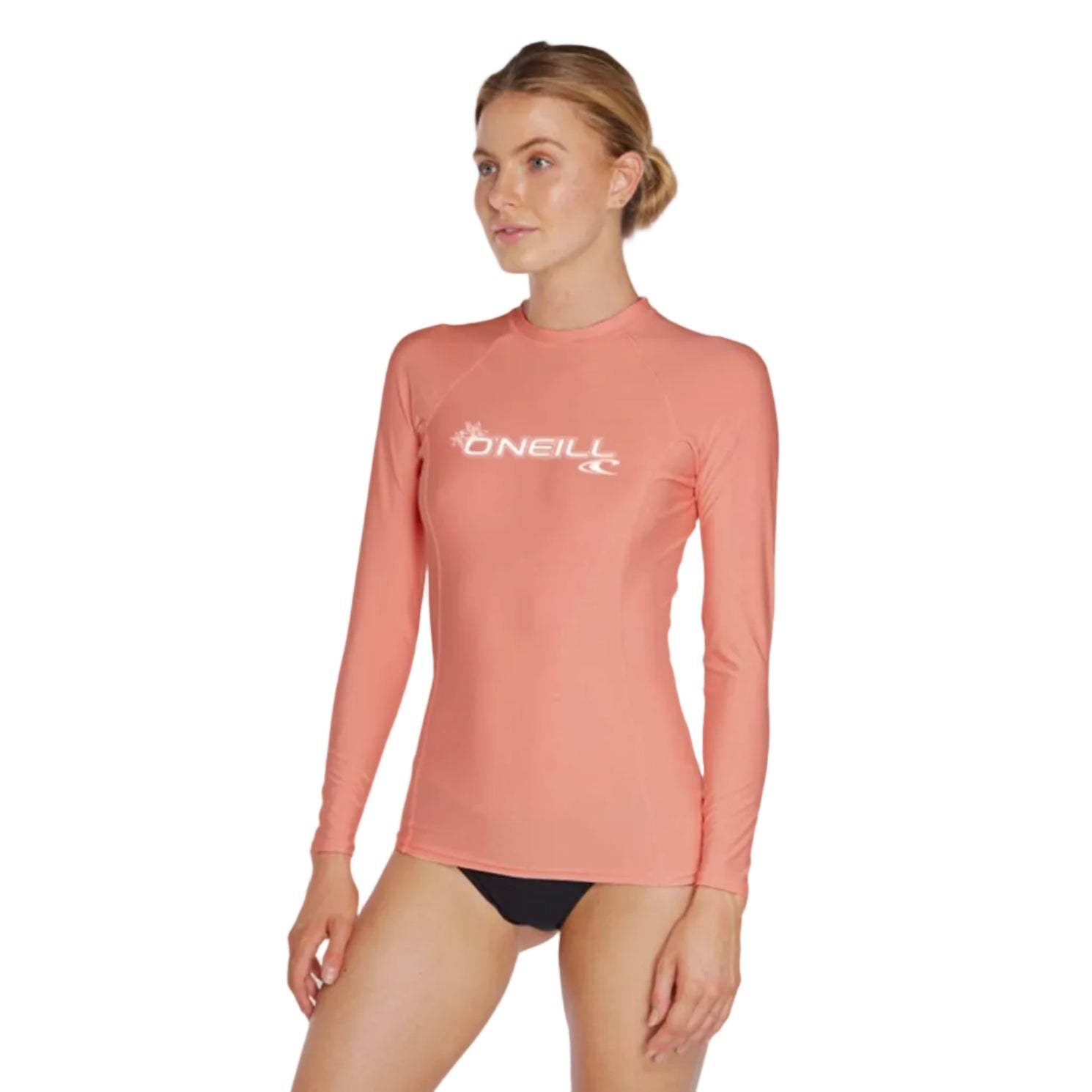 O'NEILL LYCRA FEMME LS BASIC SKINS Light grapefruit