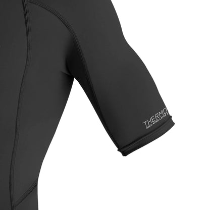 Manche courte du top thermique O’Neill Thermo-X Black avec logo discret