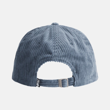 Dos de la casquette unisexe Picture Bubble Cap Vintage Indigo avec ouverture et sangle de réglage