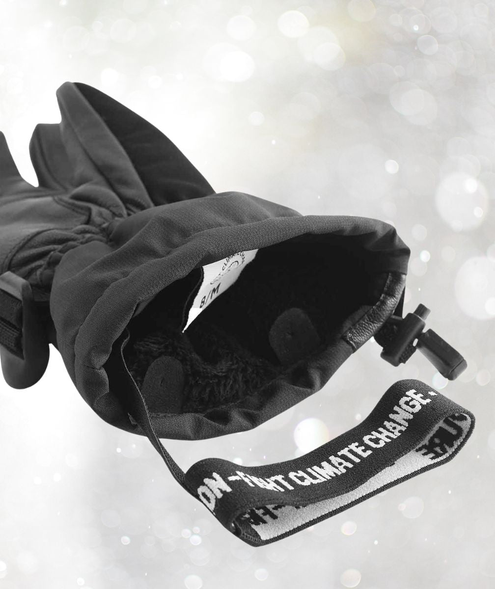 zoom intérieur gant chaud