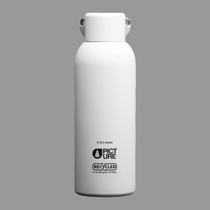 PICTURE GOURDE HAMPTON BOTTLE Brillant white