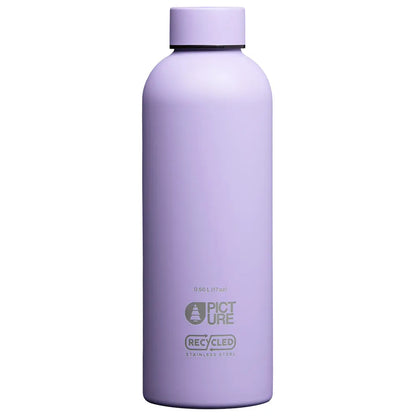 gourde violet materiaux recycles vue de dos