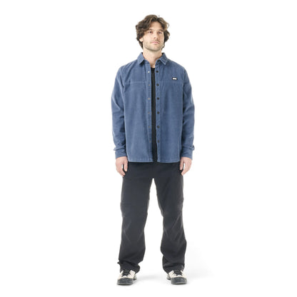 PICTURE CHEMISE VELOURS GRAFTONS SHIRT Vintage Indigo
