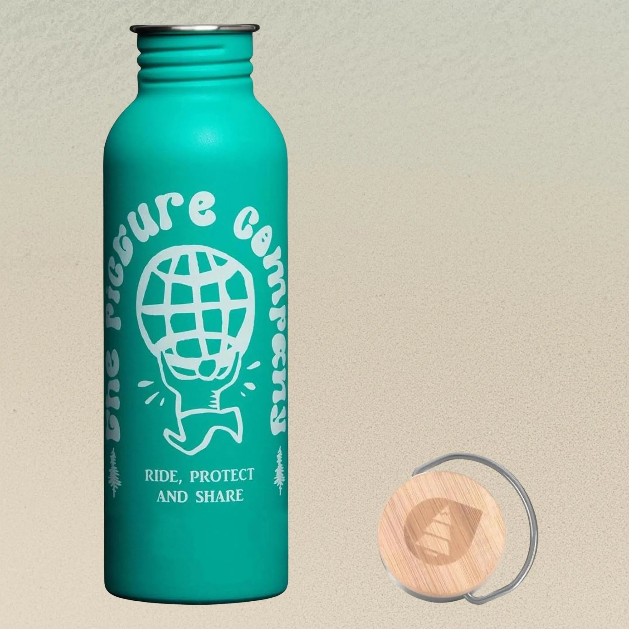 PICTURE GOURDE HAMPTON BOTTLE Sprectra green