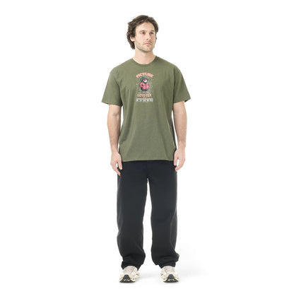 PICTURE x GTX T-SHIRT Grape Leaf Melange