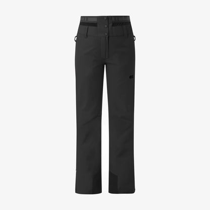 Dos du pantalon Picture Exa Black présenté à plat, poches arrière et renforts au bas des jambes