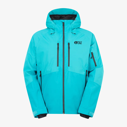 Vue de face de la veste homme Picture Goods JKT Capri Breeze, poches zippées et capuche réglable