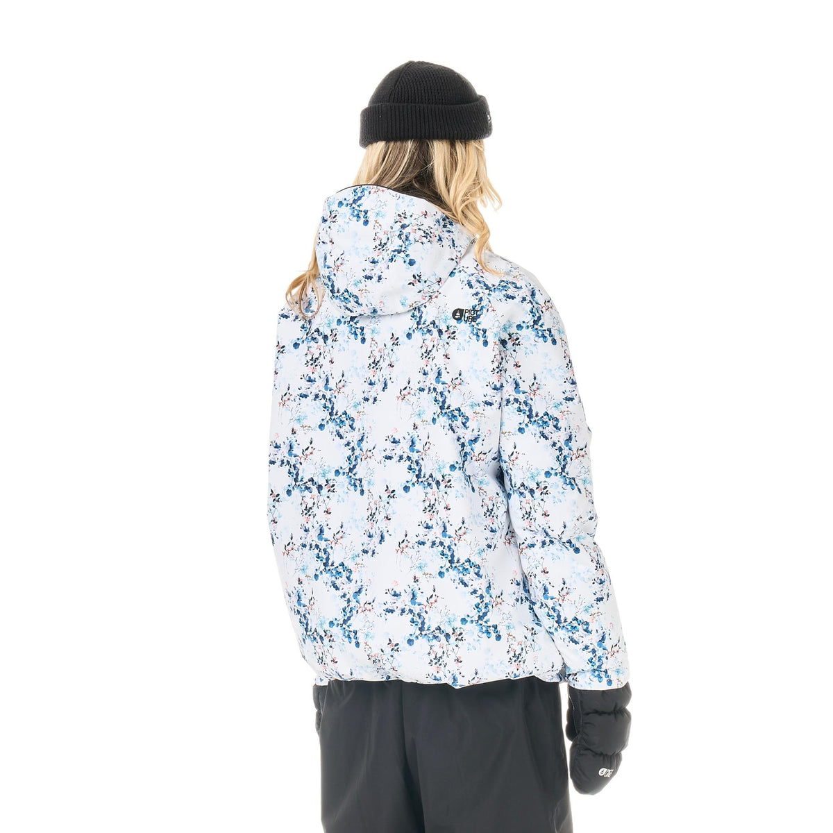 Dos de la veste femme Picture Luma 1/4 Zip Schrubby Print, aperçu de la coupe Relaxed et de l’imprimé
