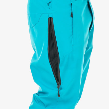 Aération zippée sur la cuisse du pantalon de ski Picture Object Pants Capri Breeze, détail du zip de ventilation