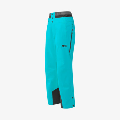 Vue de profil du pantalon de snowboard homme Picture Object Pants Capri Breeze avec poche zippée et renfort au bas de jambe