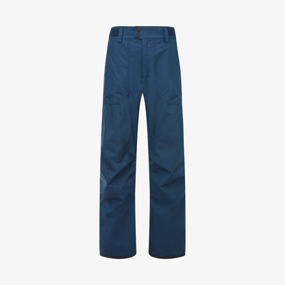 Dos du pantalon Picture Plan Pants Dress Blues présenté à plat, détail des poches arrière et de la coupe