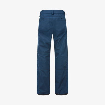 Pantalon de ski Picture Plan Pants Dress Blues présenté à plat de face, coupe droite et coloris bleu marine