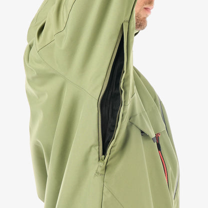 Aération zippée sous le bras de la veste de ski homme Picture Felnor JKT Olivine