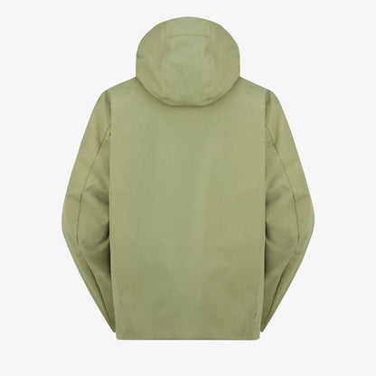 Dos de la veste de ski homme Picture Felnor JKT Olivine présenté à plat avec capuche
