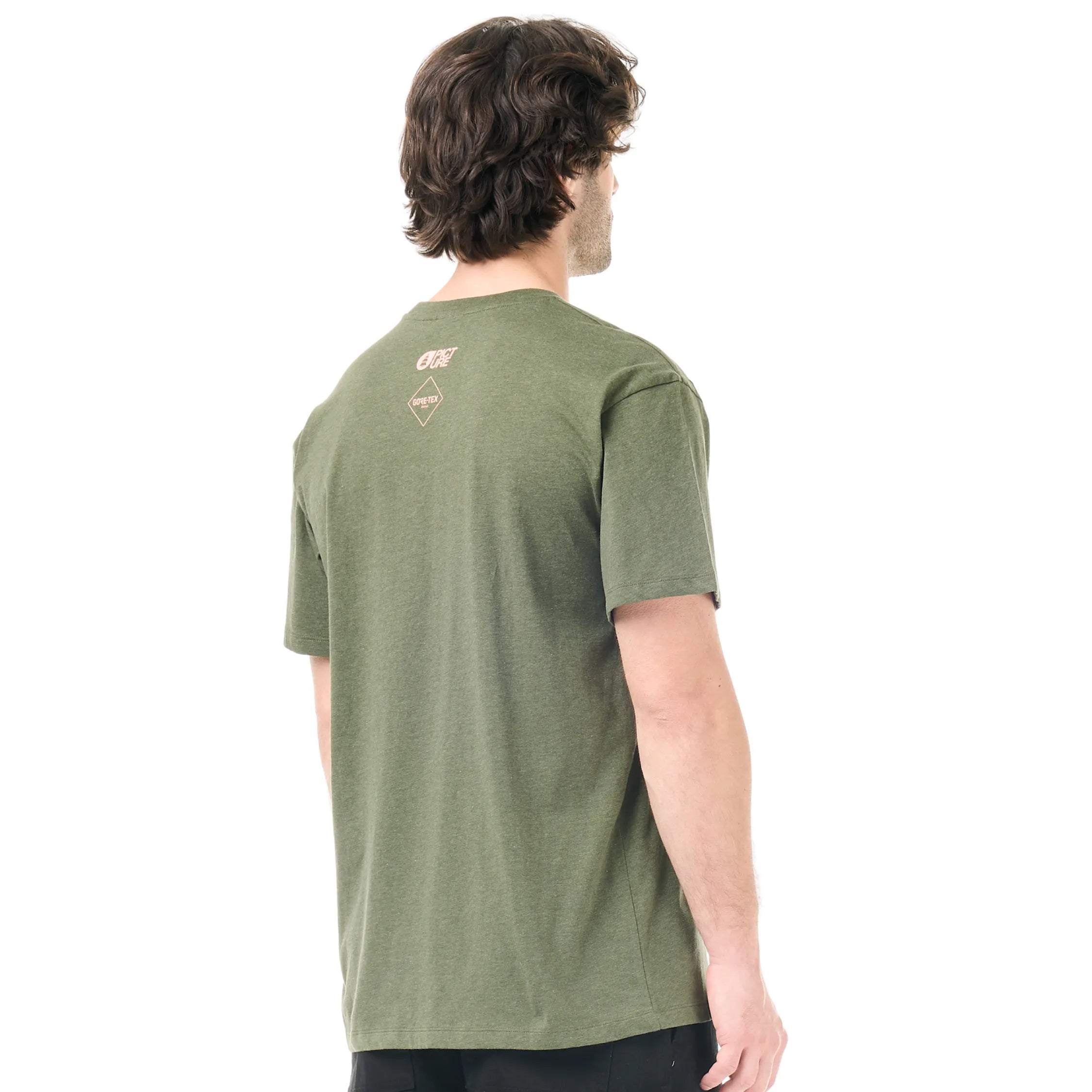 PICTURE x GTX T-SHIRT Grape Leaf Melange