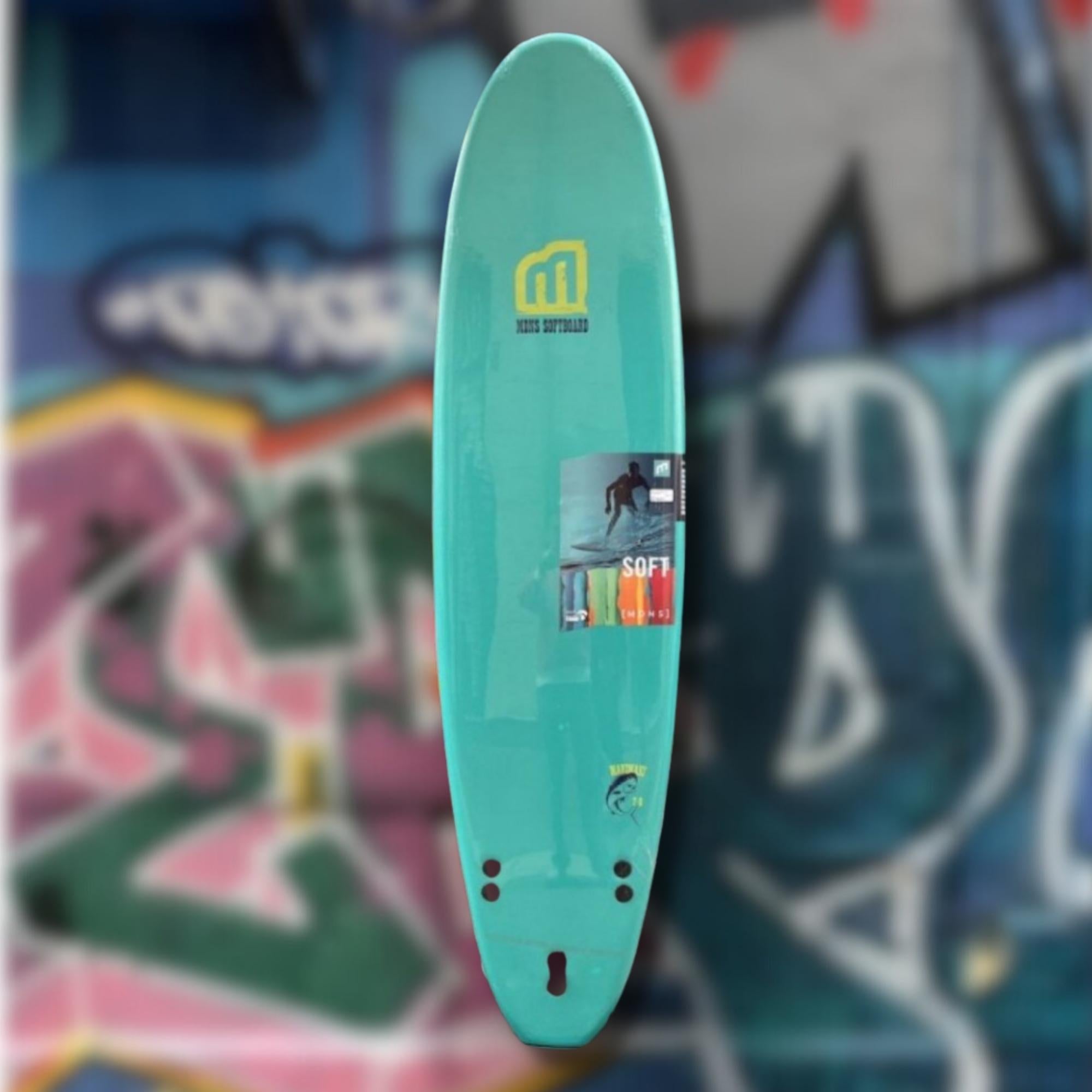 planche de surf softboard mdns 7 vue de face