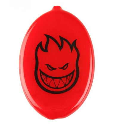 Porte-monnaie Spitfire Babybel rouge avec logo Bighead