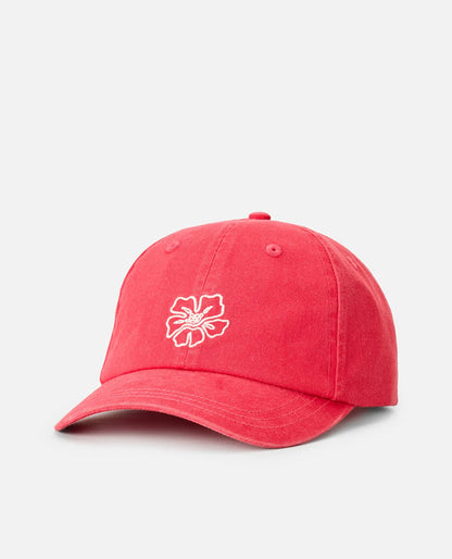 RIP CURL CASQUETTE FEMME MIXED 6 PANEL CAP Deep red