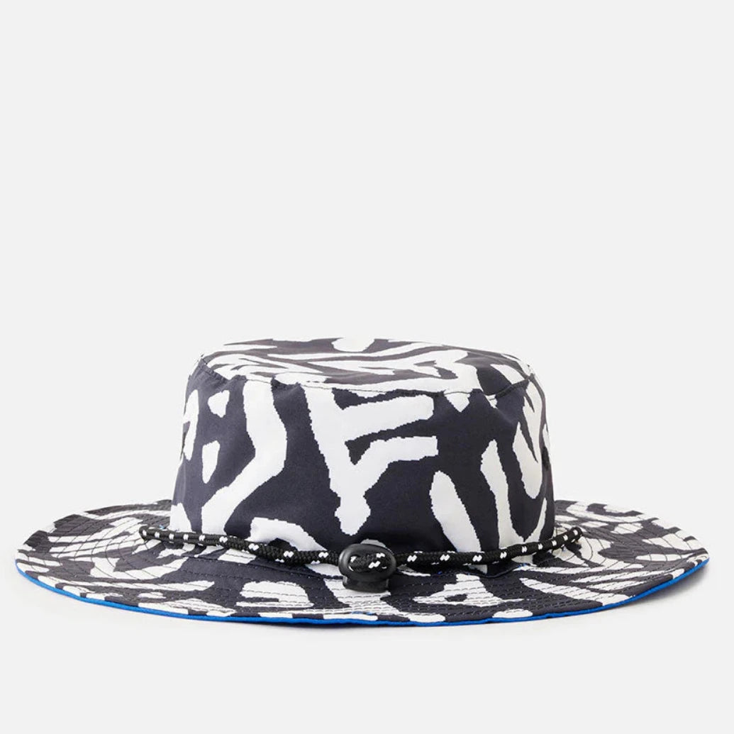 rip-curl-chapeau-search-revo-upf-reversible-wild-berry-noir-et-blanc-reglable
