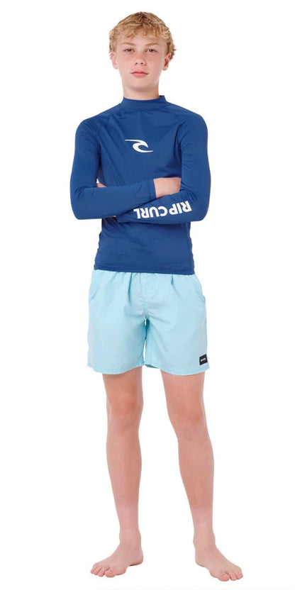 RIP CURL LYCRA ENFANT MANCHES LONGUES Navy