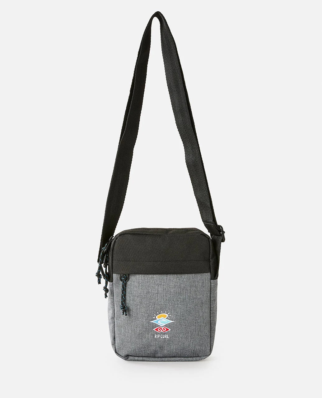 sac bandouillere grise unisexe