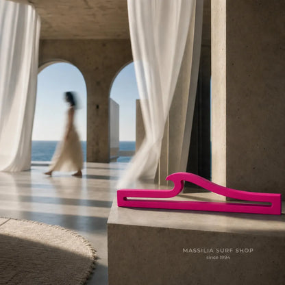 VAGUE DECORATIVE EN BETON Rose