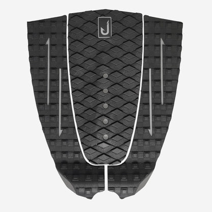 pad surf JUST 3 pièces arch round noir vue dessus grip EVA