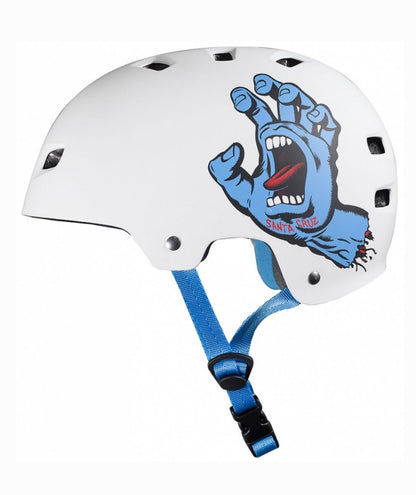 SANTA CRUZ CASQUE SCREAMING HAND Blanc