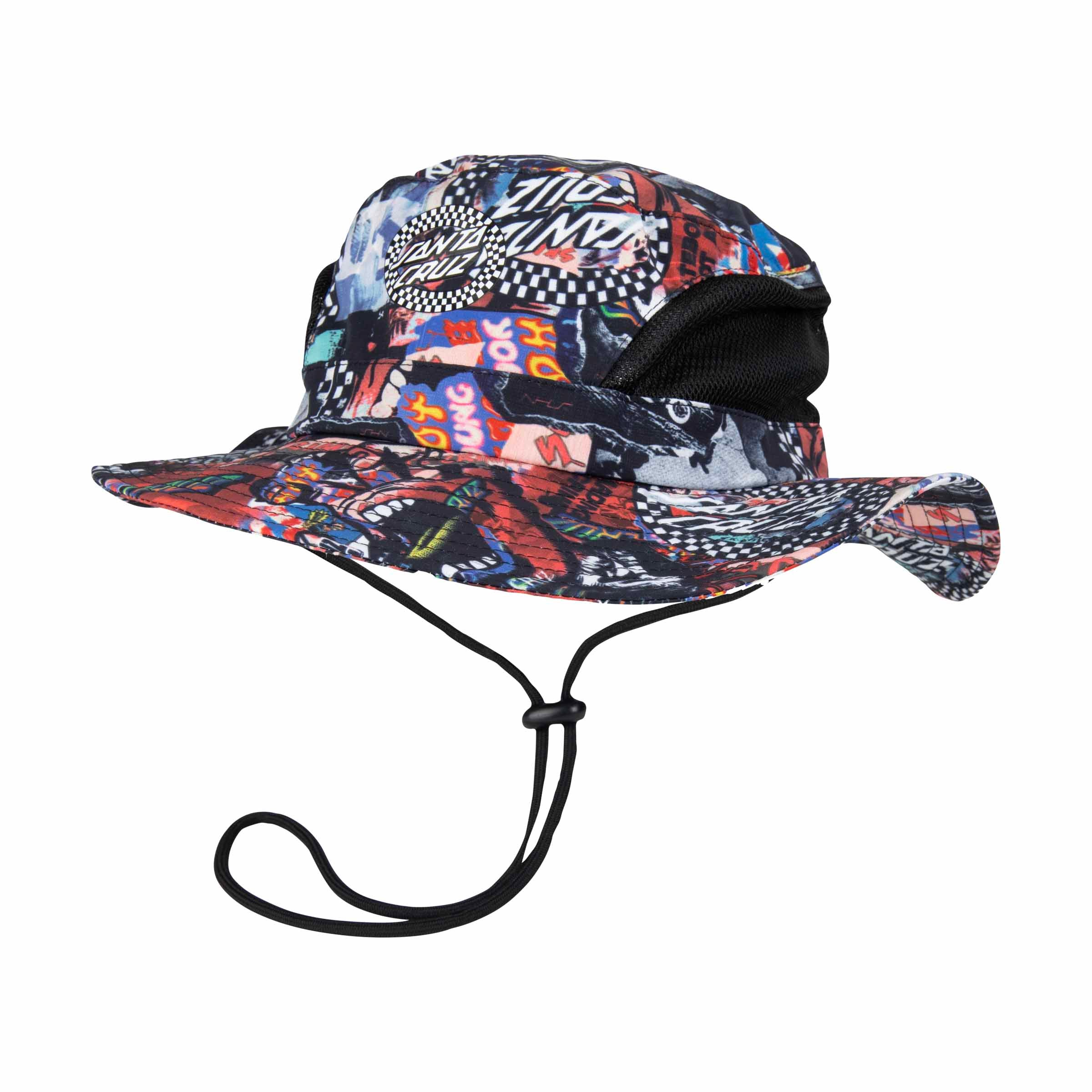 SANTA CRUZ CHAPEAU COLLAGE BOONIE Multi-Massilia Surf Shop