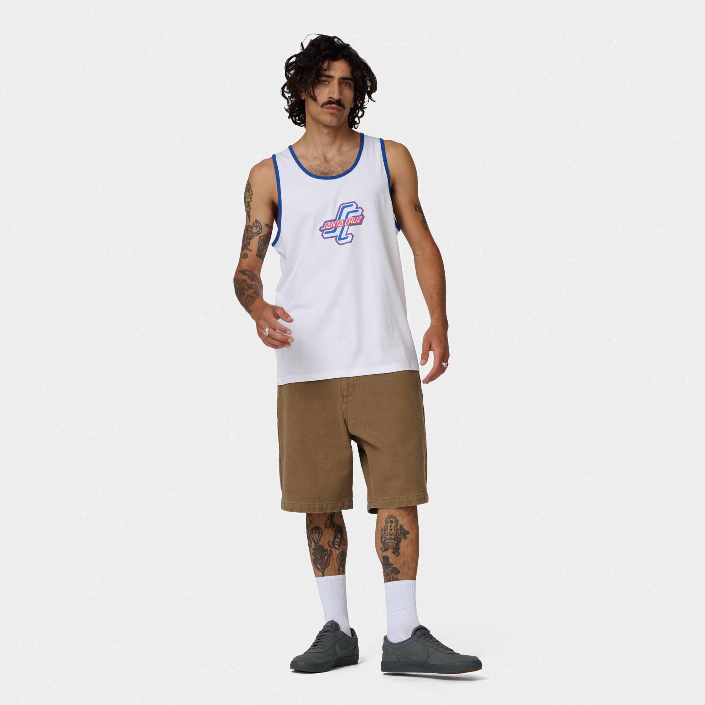 SANTA CRUZ DEBARDEUR OUTER OGSC FRONT White