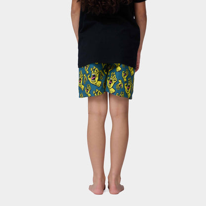 SANTA CRUZ YOUTH MAILLOT HANDS ALL OVER Teal