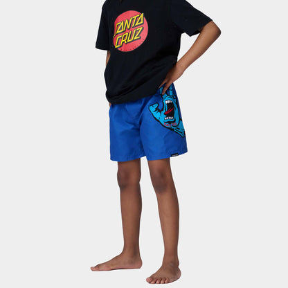 SANTA CRUZ YOUTH MAILLOT SCREAMING HAND Ultramarine-Massilia Surf Shop