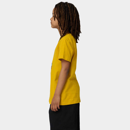 SANTA CRUZ YOUTH T-SHIRT SCREAMING HAND Mustard