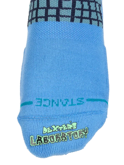 STANCE CHAUSSETTES DEXTERS CREW blue vue de face