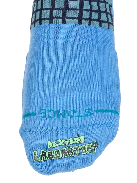 STANCE CHAUSSETTES DEXTERS CREW blue vue de face