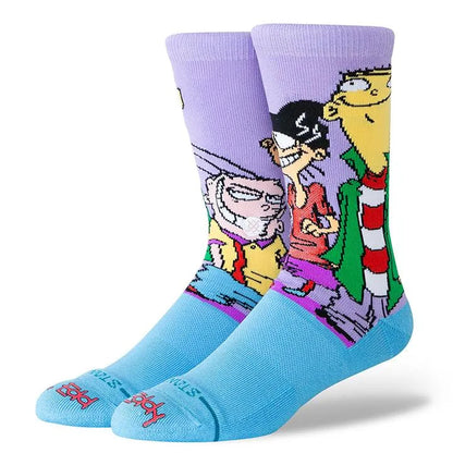chaussettes stance multicolores ed edd eddy unisexe vue de profil