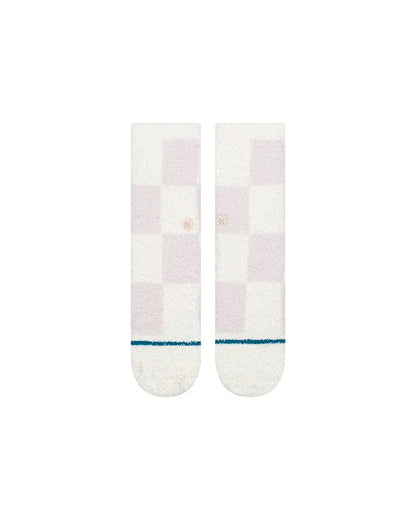 STANCE CHAUSSETTES PATCHWORK COZY CREW orchid vue de dos amorti moyen