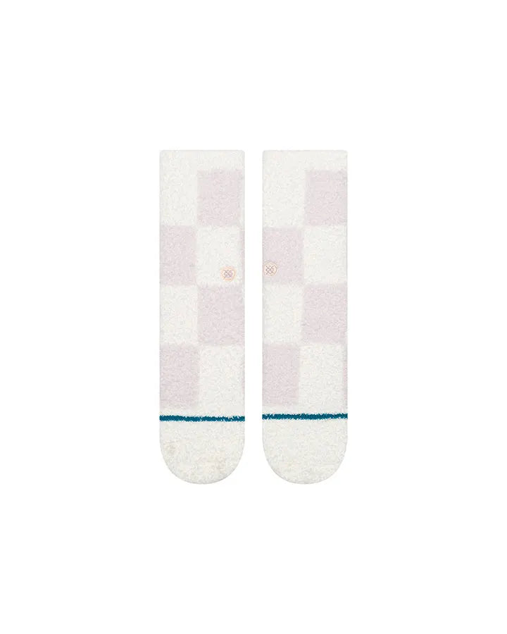 STANCE CHAUSSETTES PATCHWORK COZY CREW orchid vue de dos amorti moyen
