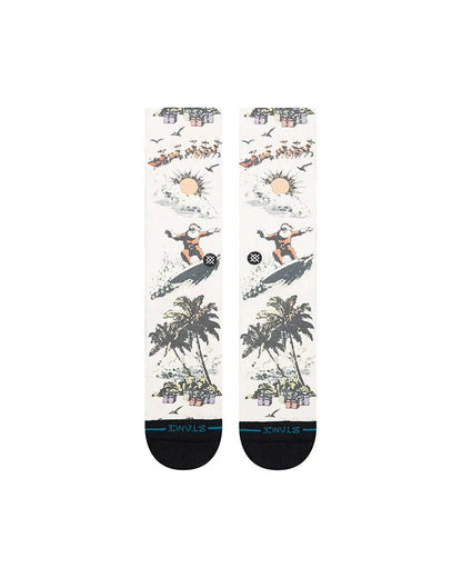 STANCE CHAUSSETTES SAN O CLAUS cream vue de face