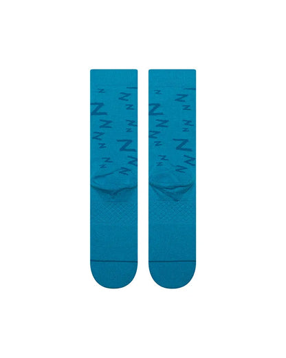STANCE CHAUSSETTES POKEMON SNORLAX SLEEPY CREW teal vue de face