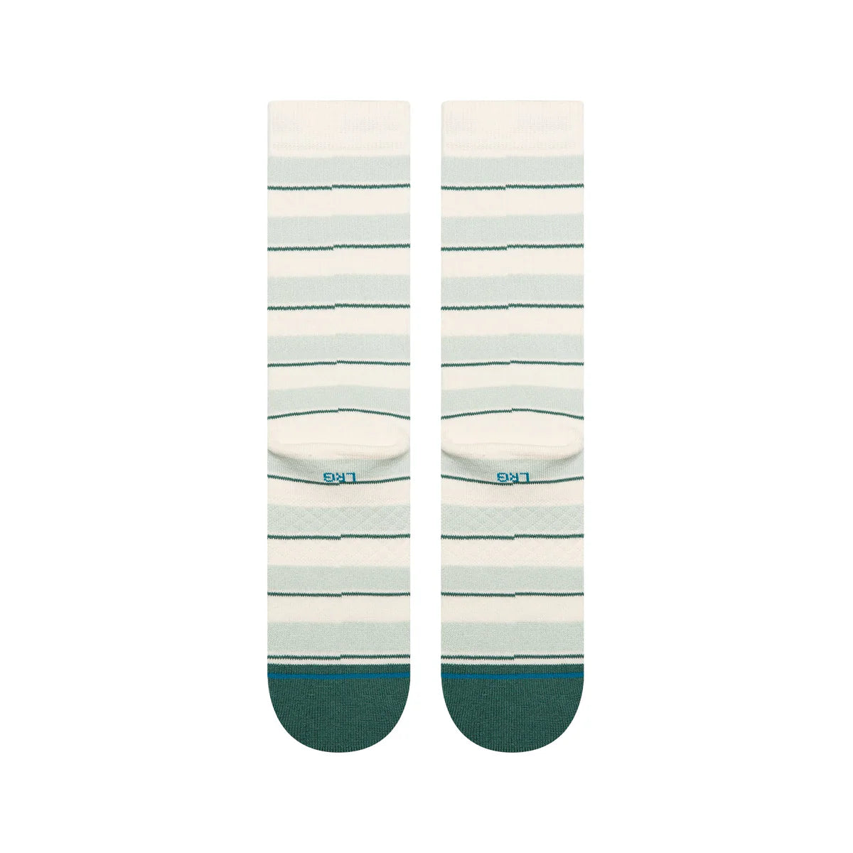 STANCE CHAUSSETTES STRIPED IT Teal-vue-dessous-Massilia Surf Shop