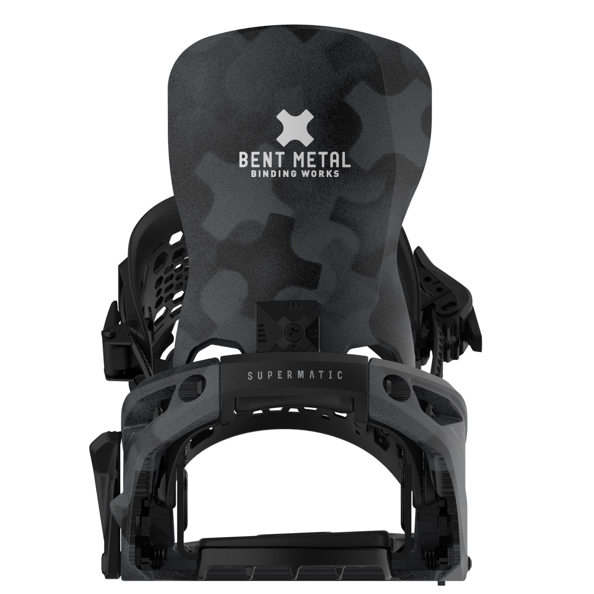 vue arriere de la fixation supermatic bent metal