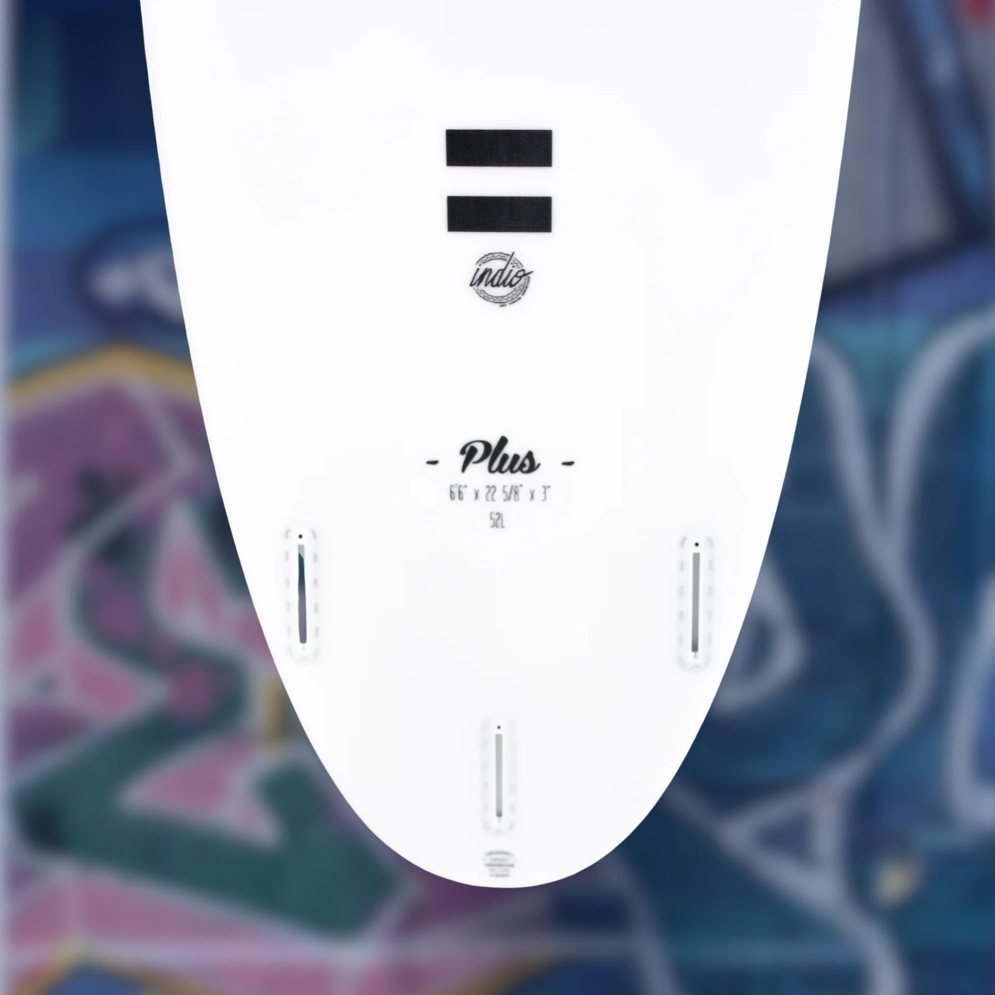 detail dimensions indio endurance 6'6"