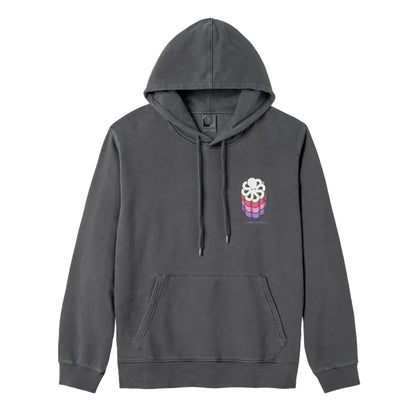 sweat hoodie jonsen island vue de face avec capuche et poche kangourou