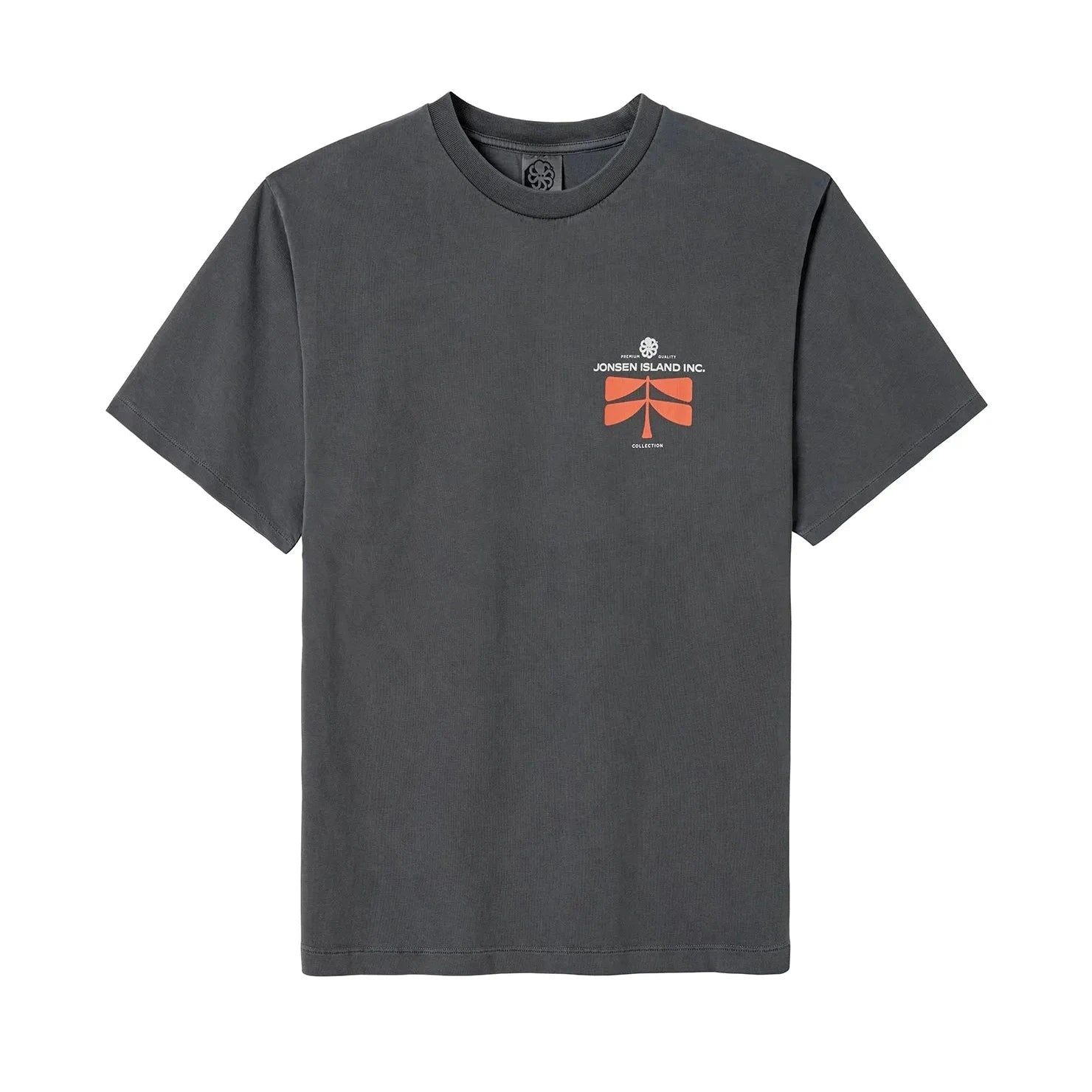 tee shirt jonsen island noir femme vue de face