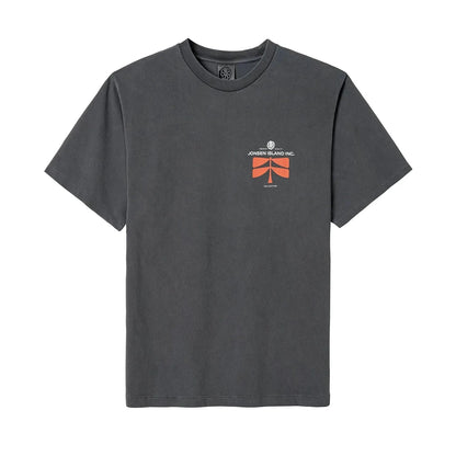 tee shirt jonsen island noir femme vue de face