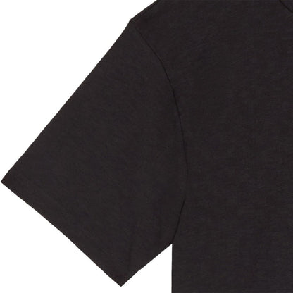 Manche t-shirt Bask in the Sun noir coupe droite