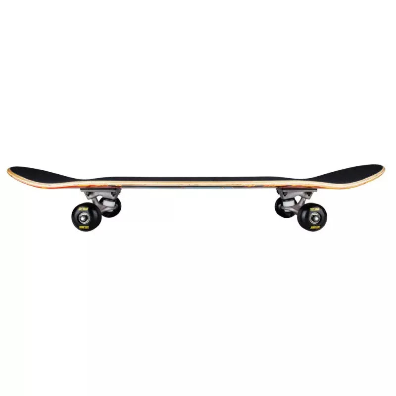 Vue de profil du skateboard complet Tony Hawk avec deck 7.75 et roues noires