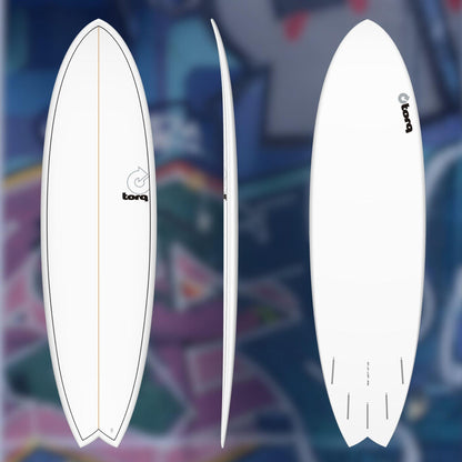 torq modfish 7'2" pinline vue des 3  faces